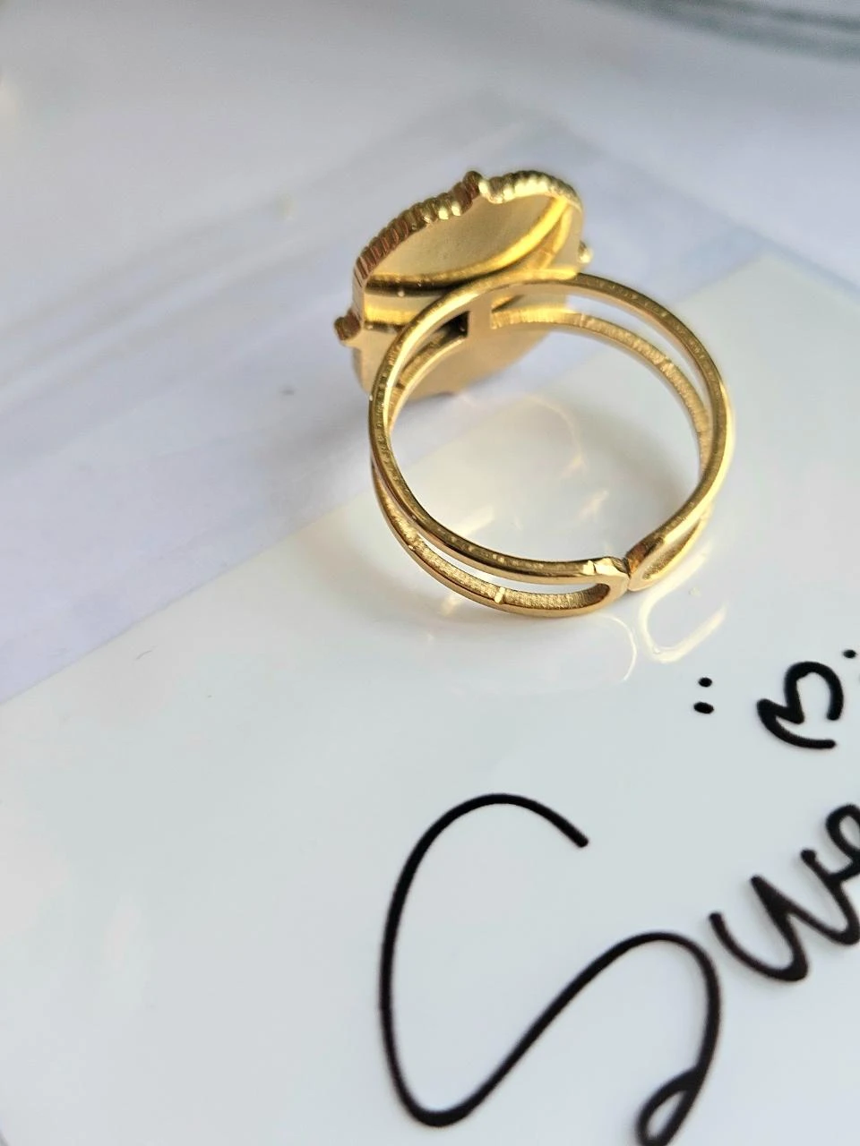 Anillo de acero inoxidable de moda – photo 4
